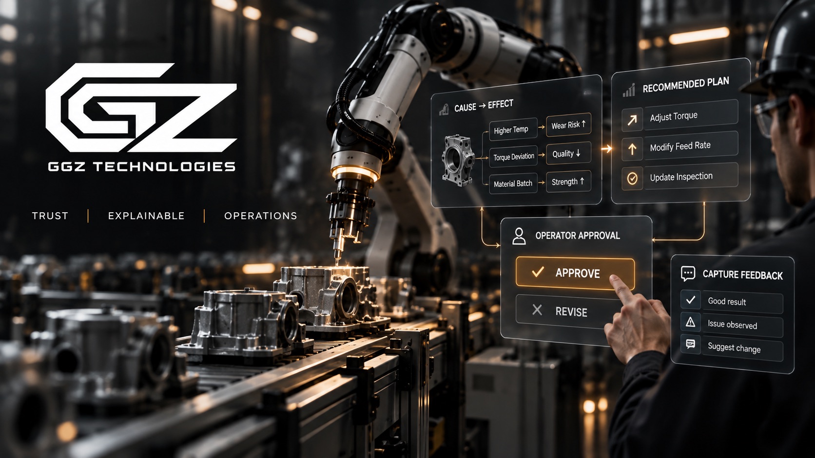 International industrial group — production decision-support models